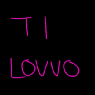 💖 f1458641 TI LOVVO amour, italien, salutation, expression telegram sticker