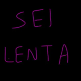 🐌 fbeb7208 SEI LENTA italien, texte, message, mots, t'es lent(e) telegram sticker