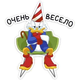 Скрудж МакДак telegram stickers