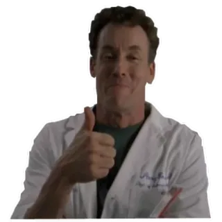 👍 b4a30696 点赞, 医生, 医疗, 积极, 赞同 telegram sticker