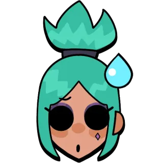 😰 3ae28948 Emoji, Überraschung, Cartoon, Schweißtropfen, Schockiert, Emotion telegram sticker