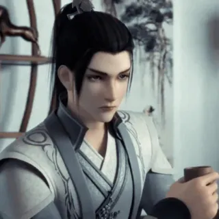 🌱 a41dadde Anime, Mężczyzna, Herbata, Fantasy telegram sticker