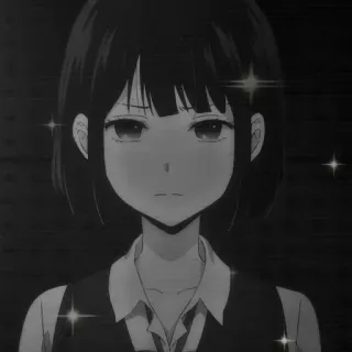 🌟 b9280c36 Anime, Mädchen, Manga, Porträt, Süß whatsapp sticker