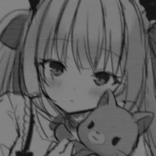 🌟 b986b47d Anime-Mädchen, Kawaii, Süß, Cartoon, Manga, Ästhetisch whatsapp sticker