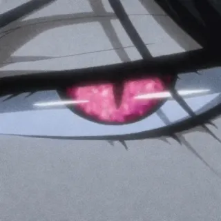 ⛓ c12e3cfb eye, red, anime, manga, close-up telegram sticker