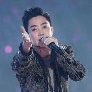 🤗 60c2a03f chanteur, artiste, micro, scène, musique telegram sticker