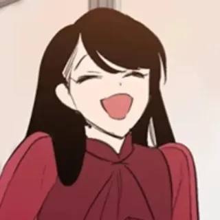 😄 165e67dc Dibujos animados, Mujer, Anime, Chica, Lindo, Ilustración telegram sticker