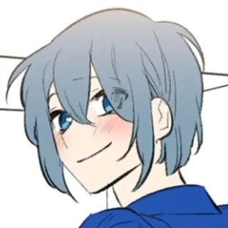 😏 ea281a9c Anime, Manga, Dibujos animados, Ilustración, Dibujo telegram sticker