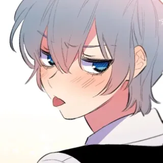 😛 f4f8b47f Anime, Manga, Personaje, Chico, Ilustración, Retrato telegram sticker