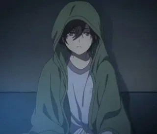 🍎 a92ed17f Anime, Sweat à capuche, Personnage, Garçon telegram sticker