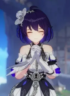 🌟 f1b44253 Seele Vollerei Honkai Impact 3rd anime, girl, character, cute, Seele, Honkai Impact whatsapp sticker