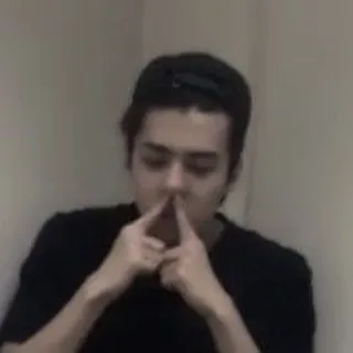 Joji as Sehun @evolusionisme telegram stickers