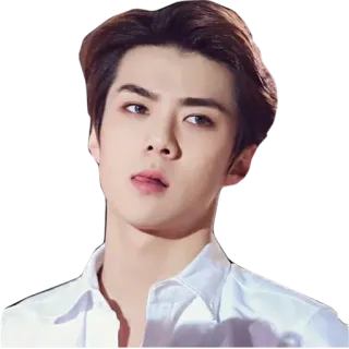 😋 50a3ead8 Sehun K-Pop, penyanyi, idola, selebriti, EXO whatsapp sticker