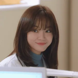 🪅 379c9789 wanita, potret, asia, senyum, orang, kantor telegram sticker