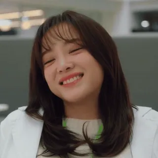 🪅 fb8522fe wanita, senyum, bahagia, potret, asia telegram sticker