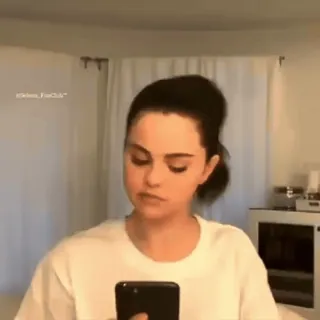 💃 8ced663f Selena Gomez mulher, cantora, celebridade, pessoa, telefone, Selena Gomez telegram sticker