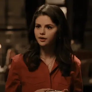 ❣ a45d465d Selena Gomez atriz, celebridade, mulher, retrato telegram sticker