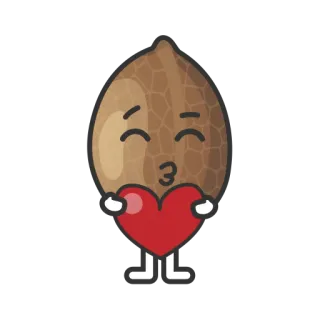 ❤️ a72b0a1f salak, salak, hati, cinta, cium, imut telegram sticker
