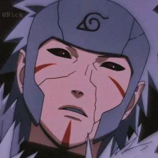 🌊 f9f21a1f Tobirama Senju Naruto 动漫, 火影忍者, 千手扉间, 二代目火影 telegram sticker