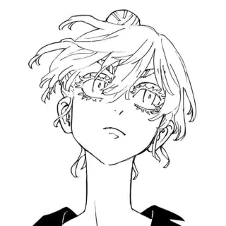 🌟 8d810673 Anime, Manga, Personaggio, Disegno, Ritratto, Illustrazione telegram sticker