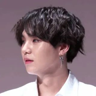 🥀 9ff4e9bf homme, personne, cheveux, boucles d'oreilles telegram sticker