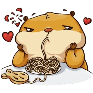 Senya in Love whatsapp stickers