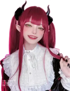 Cosplay (senyamiku) @Anak_kucing_stiker telegram stickers