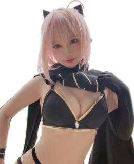 😍 3c22b8d9 Cosplay, Anime, Sexy, Ragazza, Carina, Bikini whatsapp sticker