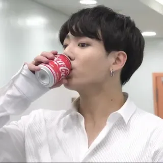 🧷 001c1546 homme, coca-cola, boisson, soda telegram sticker