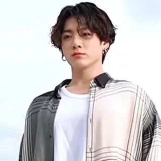 🧷 7be8b5e3 Jeon Jungkook K-pop, BTS, Jungkook, chanteur, célébrité, musique, idole telegram sticker
