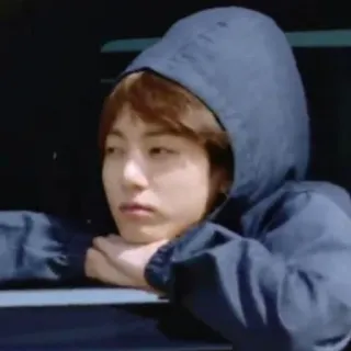 🧷 dae09e32 personne, sweat à capuche, triste, ennuyé, portrait, intérieur telegram sticker