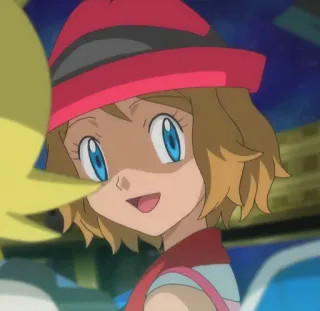 😡 0befb937 Serena Pokemon Anime, Pokémon, Serena, Kartun telegram sticker