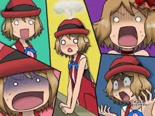 ⚡️ 0dbe6e24 Serena Pokemon Anime, Pokémon, Serena, Kartun telegram sticker