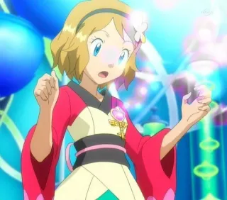 ❤️ 5fedc4b8 Serena Pokemon Anime, Pokémon, Serena, Karakter, Kartun telegram sticker