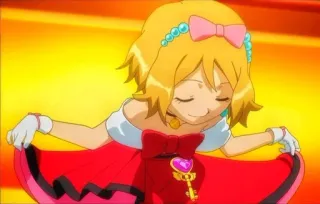 😊 7a944940 Serena Pokemon Serena, Pokémon, Anime, Gaun, Pita, Kunci telegram sticker