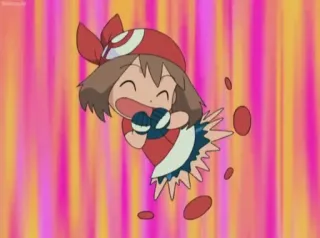 😂 ac0252a8 May Pokémon pokemon, anime, karakter, may, fanart telegram sticker