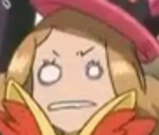 ⚡️ e30450b7 Serena Pokemon anime, serena, pokemon, kartun, marah telegram sticker