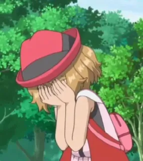 🙈 fb066819 Serena Pokemon pokemon, serena, anime, karakter telegram sticker