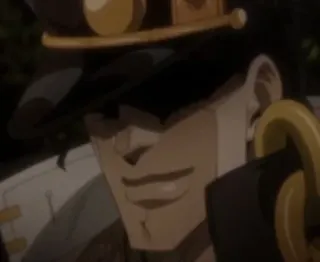 🥲 486a4fd3 Jotaro Kujo JoJo's Bizarre Adventure Anime, Manga, Jotaro Kujo, Jojos Bizarre Adventure, Personaje, Sombrero, Serio whatsapp sticker