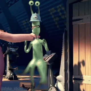 👋 37caf02c Fungus Monsters, Inc. Disney, Pixar, Fungus, Monsters Inc., animation telegram sticker