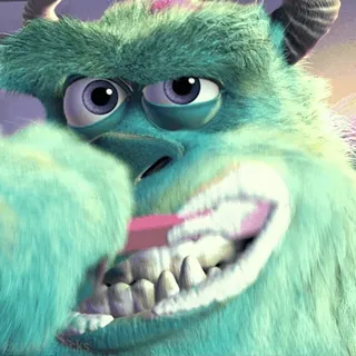 🪥 48c41c9b James P. 'Sulley' Sullivan Monsters, Inc. monster, Sully, Monsters Inc., Disney, Pixar, furry, friendly telegram sticker