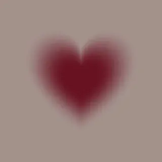 ❤️ 5ebc8b1d hart, liefde, valentijn, rood, onscherp telegram sticker