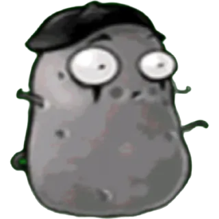 🥔 b981c80b Plants vs Zombies, Kartoffelmine, Videospiel, Cartoon, Zombie, Pflanze whatsapp sticker