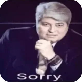 👄 565a5272 Sorry disculpa, arrepentimiento, hombre, lo siento telegram sticker