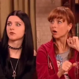 😳 537330e7 kobiety, zszokowana, wewnątrz, portret, niespodzianka telegram sticker