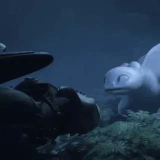 🫧 b81eab33 Toothless How to Train Your Dragon Drache, Fantasy, Cartoon, Ohnezahn, Leuchtende Furie, Freundschaft, Nachtschatten telegram sticker