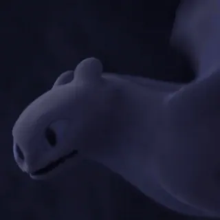 🫧 b94186f7 Light Fury How to Train Your Dragon Nachtschatten-Dame, Drache, weißer Drache, Drachenzähmen leicht gemacht, Cartoon, Animation telegram sticker