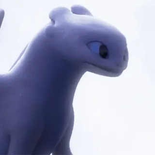 🫧 f648db5a Light Fury How to Train Your Dragon Drache, Leuchtender Furie, Weiß, Süß, Tier, Cartoon telegram sticker