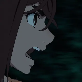 🏃‍♀️ ddcba4e8 Anime, Wanita, Terkejut, Takut, Ekspresi, Kartun telegram sticker