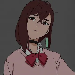 😎 ef985167 Anime, Kartun, Wanita, Perempuan, Karakter, Potret telegram sticker